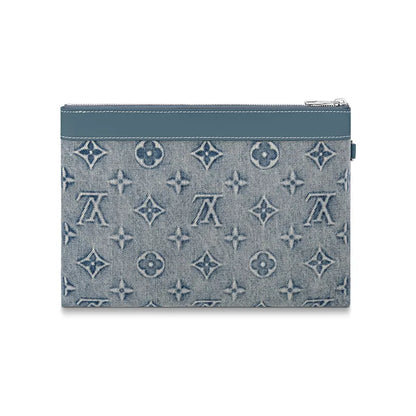 Louis Vuitton Denim Clutch