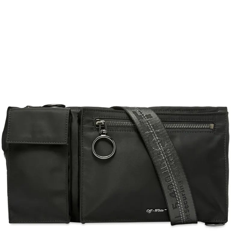 Off-White Multi Pocket Cross-Body Bag