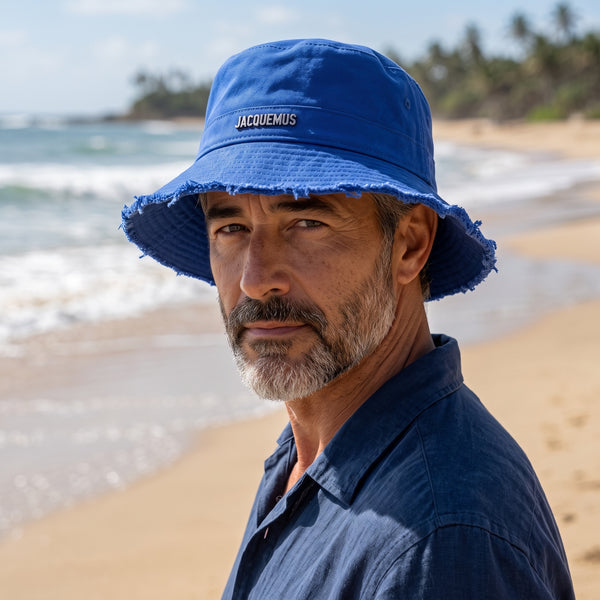 Jacquemus Artichaut Bucket Hat – Royal Blue 🌊