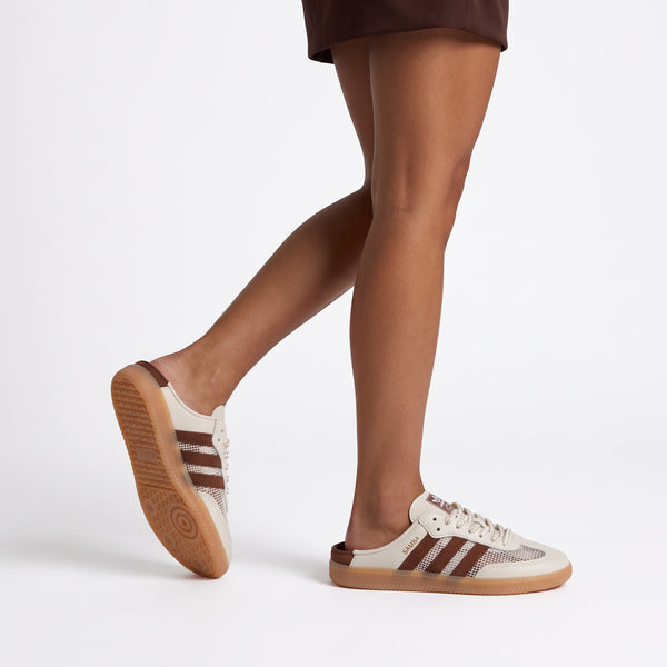 Adidas Samba – Cream Brown Gum Retro 👟