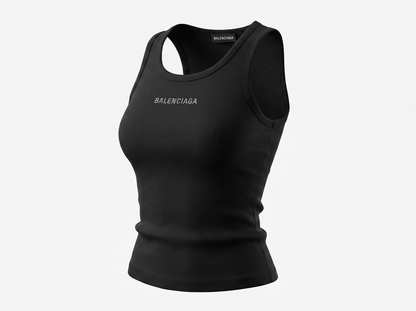 🖤 Balenciaga Black Ribbed Logo one size