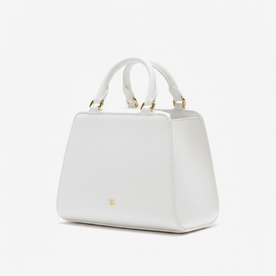 Givenchy Mini Top Handle Bag White with Gold Charm 🤍✨🔗