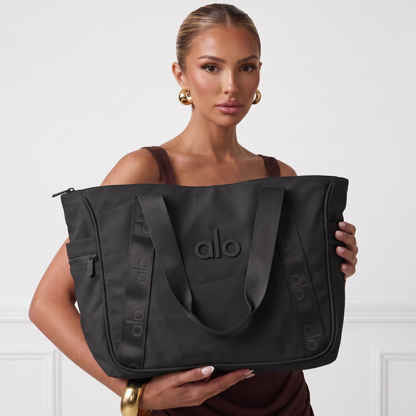 Alo Performance Tote – Black Everyday Bag 🖤