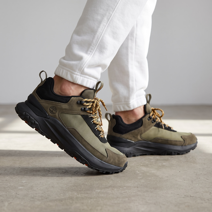 Timberland Trail Running Shoes – Olive Green / Black