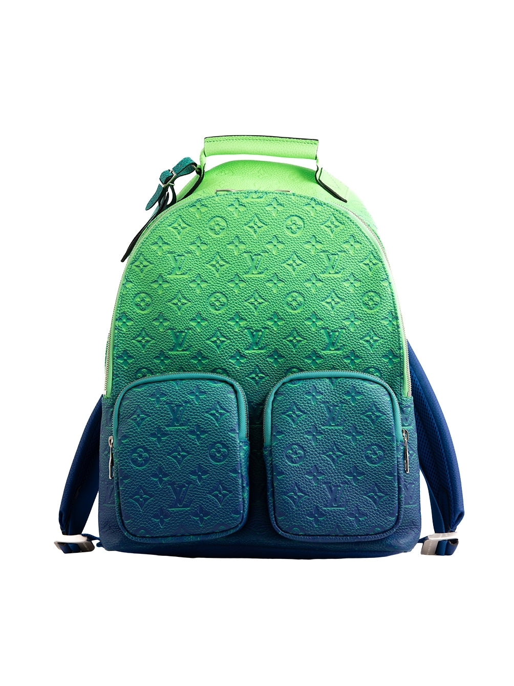 Louis Vuitton Blue/ Green Gradient Monogram Backpack