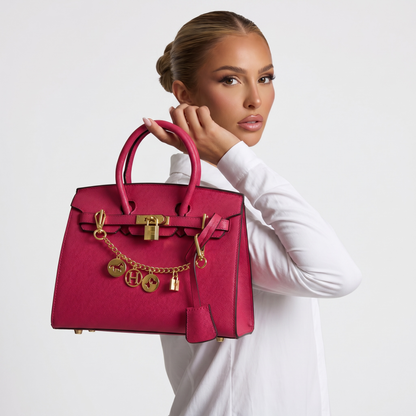 💖 Hermès Birkin 25 Rose Pink Leather Handbag