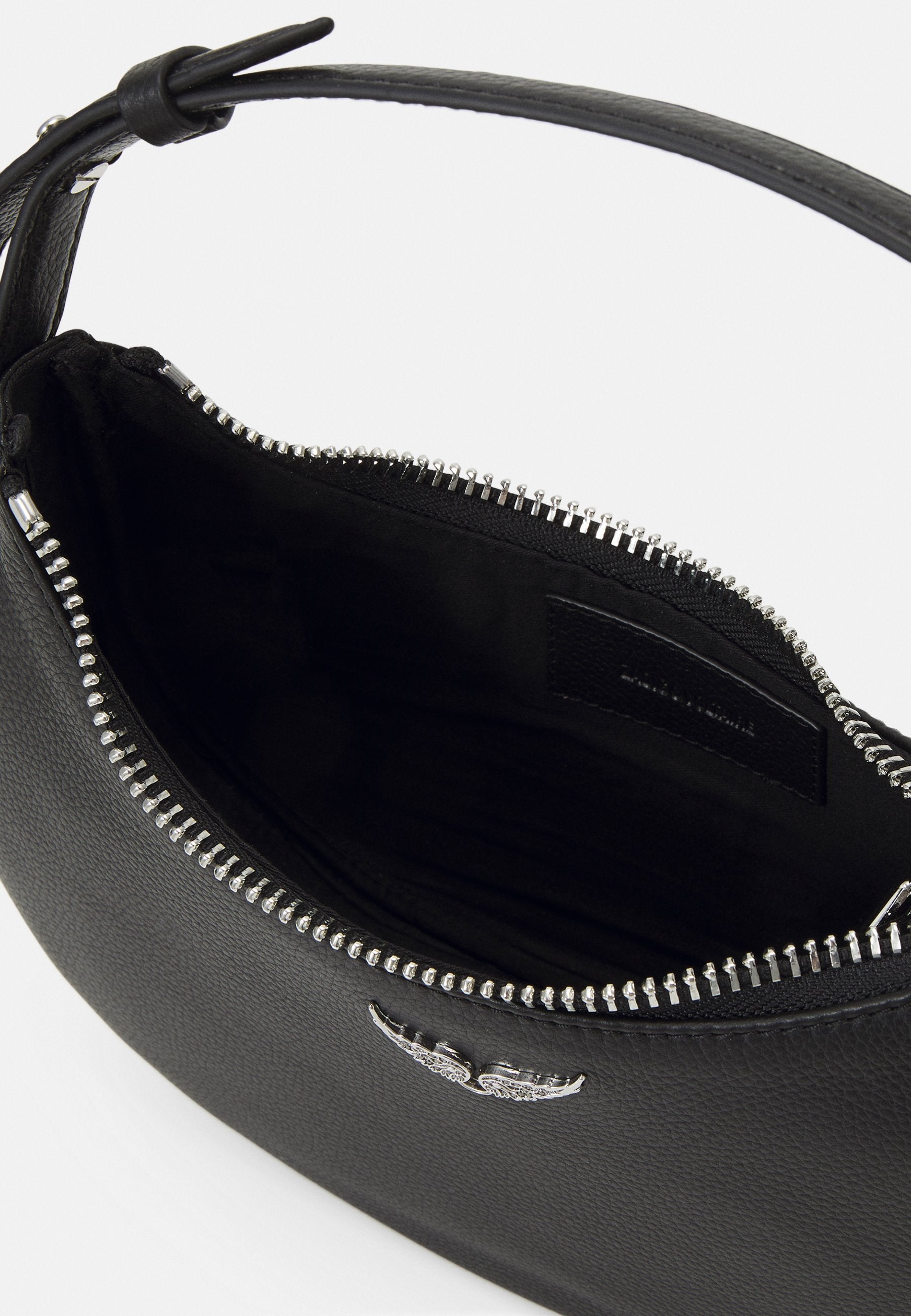 ZADIG & VOLTAIRE Leather Shoulder Bag 🖤✨ | Everyday Icon