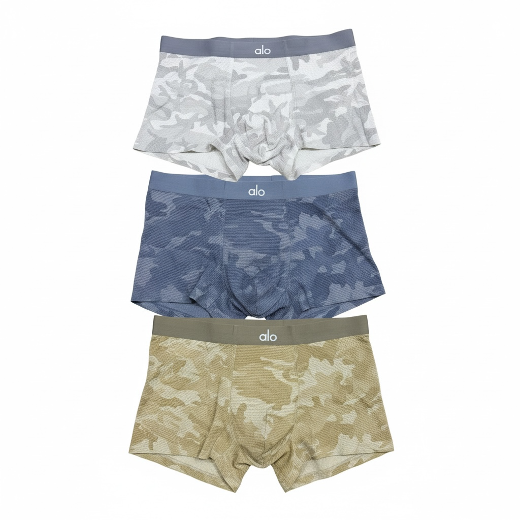 ALO Camouflage Performance Boxer Briefs – Premium Comfort & Breathable Fit 🩲🔥
