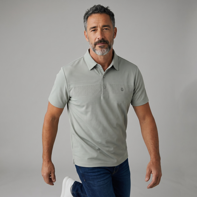 🤍🌿 Dior-Inspired Sage Green Luxury Polo Shirt – Elegant Smart Casual Essential 👔✨