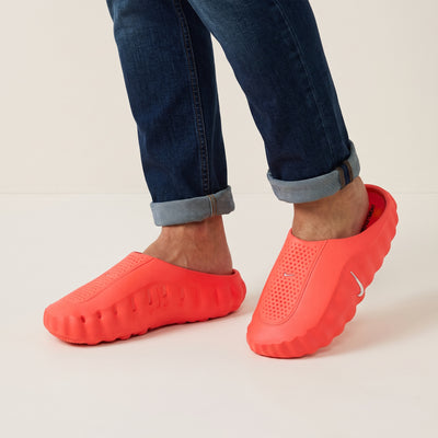 Nike coral foam molded clogs with perforated upper and sculpted sole