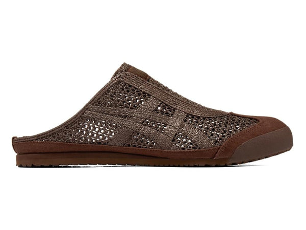 Onitsuka Tiger Slip-On Mule – Brown Mesh 🩴