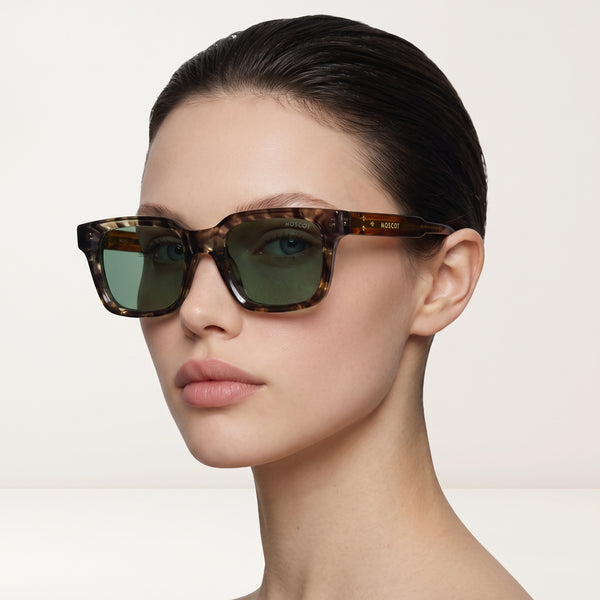 Moscot Classic Sunglasses – Tortoise Green 🕶️