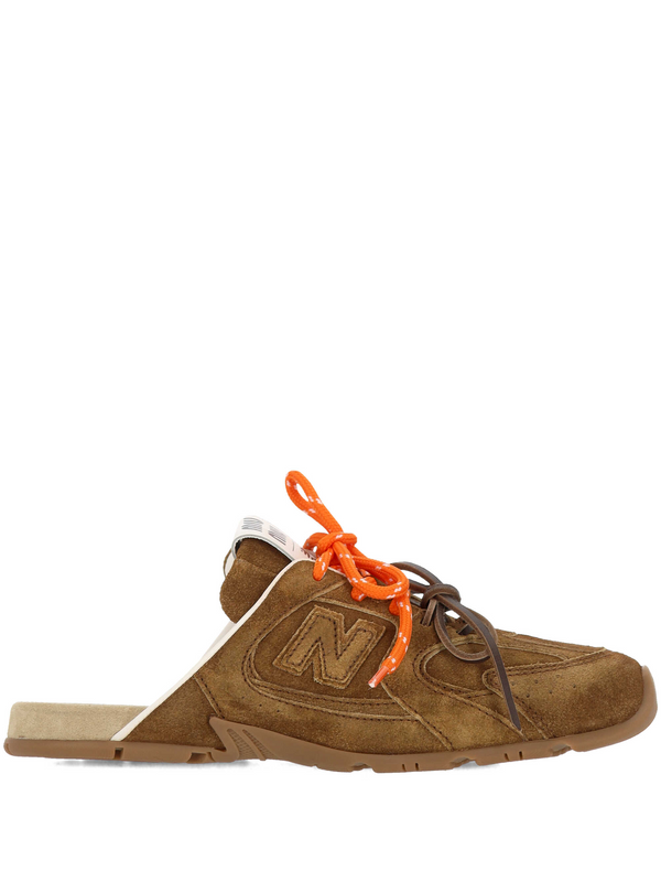 Miu Miu Suede Mule Slide Sneaker – Brown 👟🟤