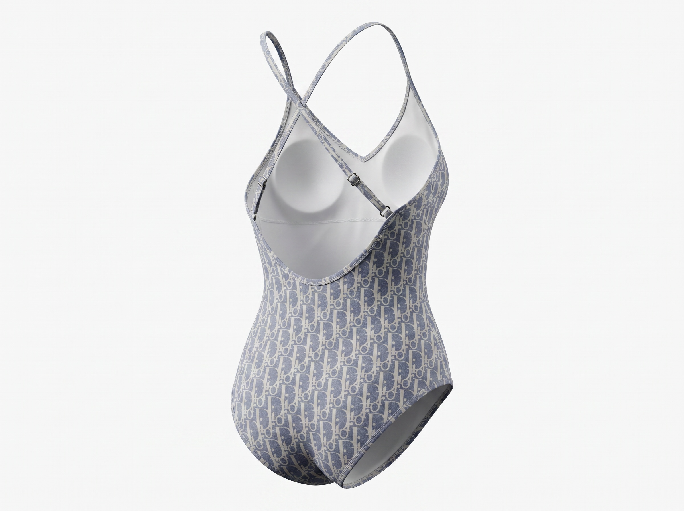 Christian Dior Oblique One-Piece Swimsuit 💙🤍🌊
