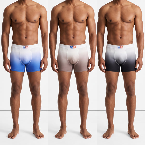 Louis Vuitton Boxer Briefs – Ombre Gradient 🌊🟫