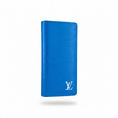 Louis Vuitton Epi Leather Long Wallet – Blue 💙✨