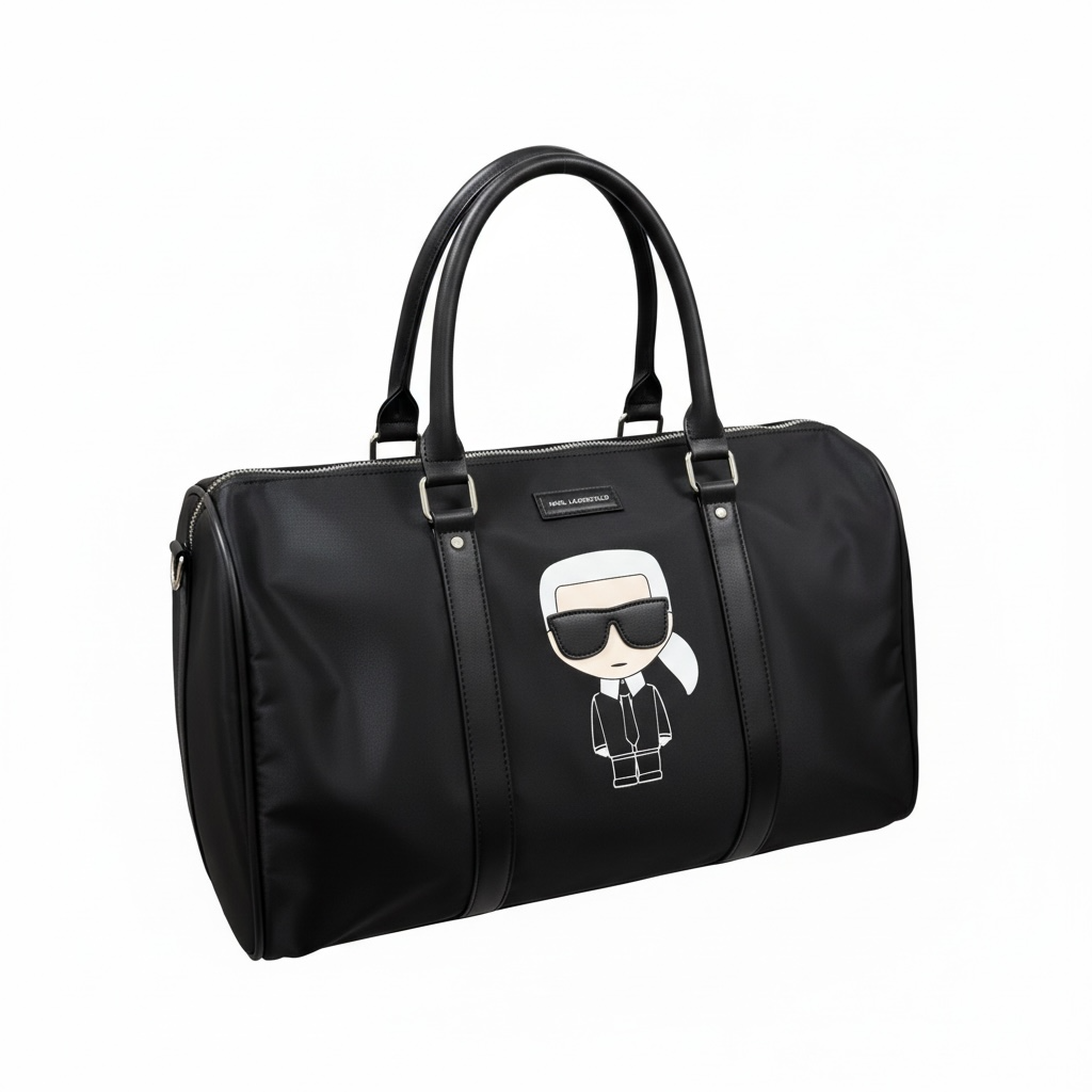 KARL LAGERFELD Travel Duffle Bag 🖤 | Icon Edition