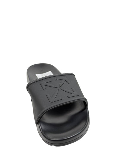 OFF-WHITE Slides – All Black Arrow Edition 🖤🔥