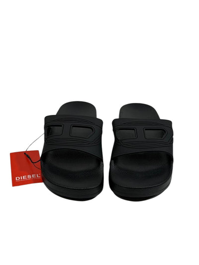 DIESEL Slides – All Black Industrial Edition 🖤⚙️