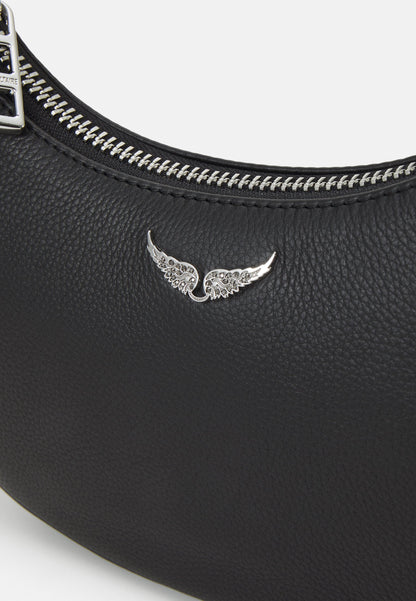 ZADIG & VOLTAIRE Leather Shoulder Bag 🖤✨ | Everyday Icon