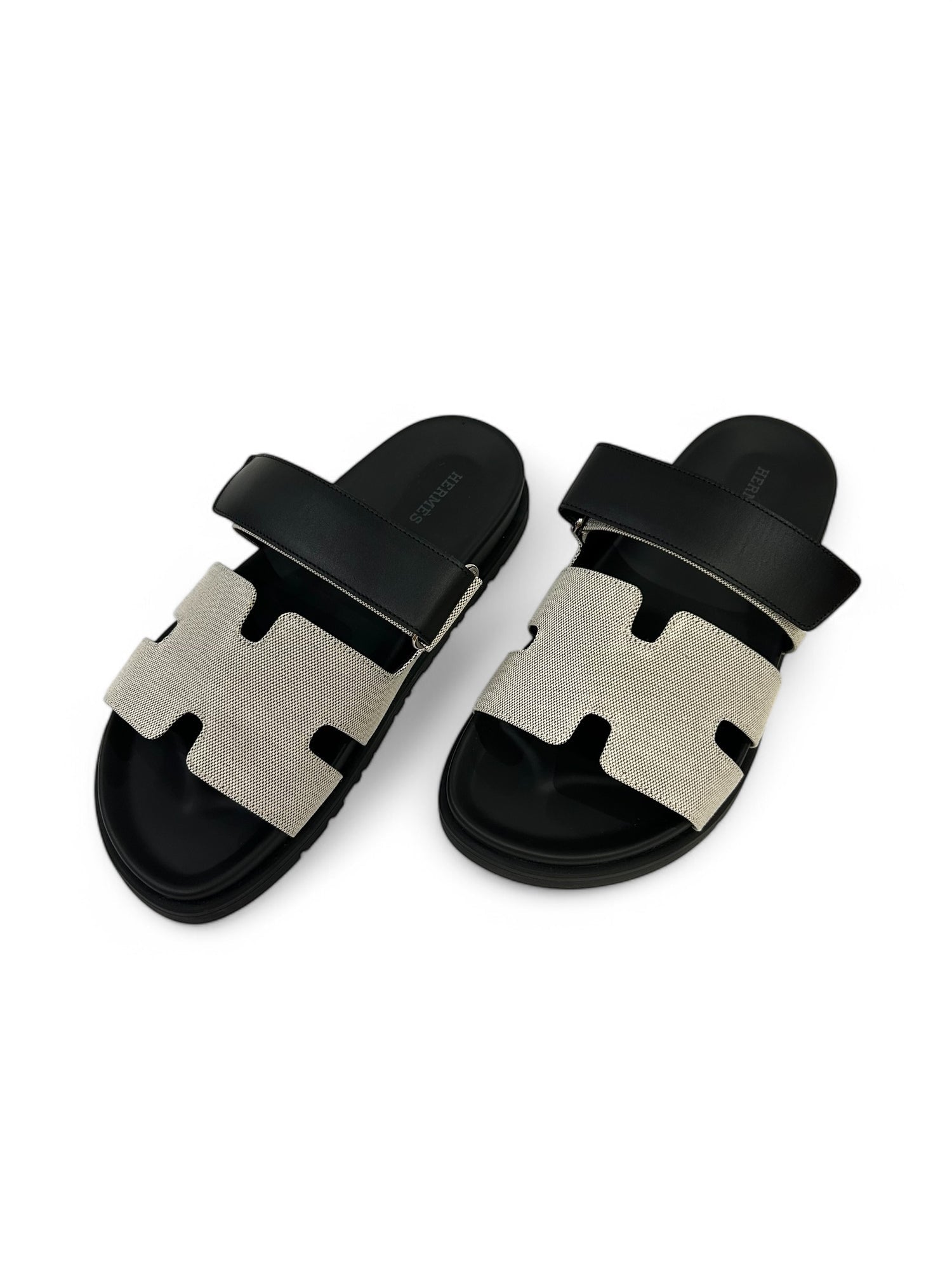 HERMÈS Inspired H-Cut Sandals 🖤🤍 | Classic Minimal Luxury