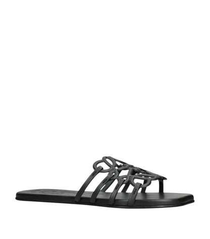 LOEWE Anagram Slide Sandals 🖤✨ | Minimal Luxury Comfort