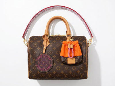 👜 Louis Vuitton Monogram Speedy Bandoulière Bag – Limited Edition Accent Strap