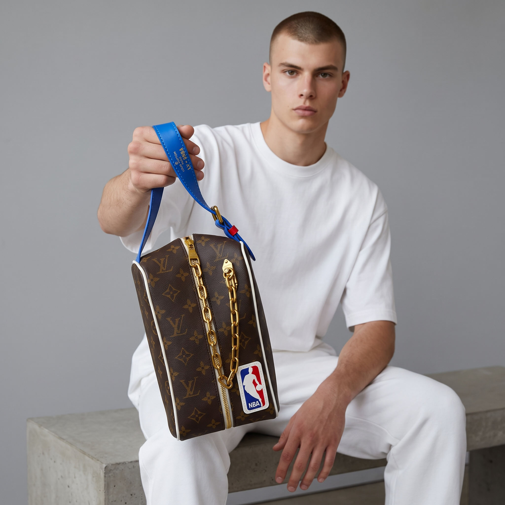 🏀✨ Louis Vuitton x NBA Toiletry Pouch