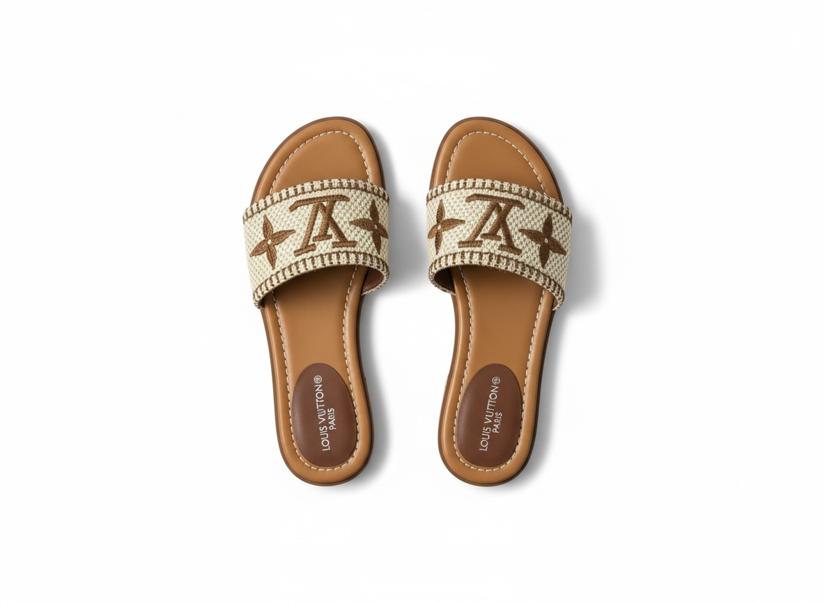 LOUIS VUITTON Monogram Slides 🤎✨ | Effortless Summer Luxury