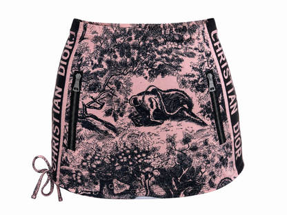 Christian Dior Toile de Jouy Pink Beach Set 🌸🖤🏖️