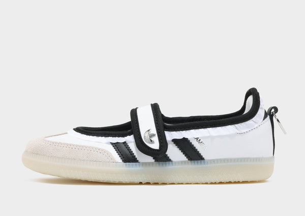 Adidas Samba Mary Jane – White Black 👟❤️