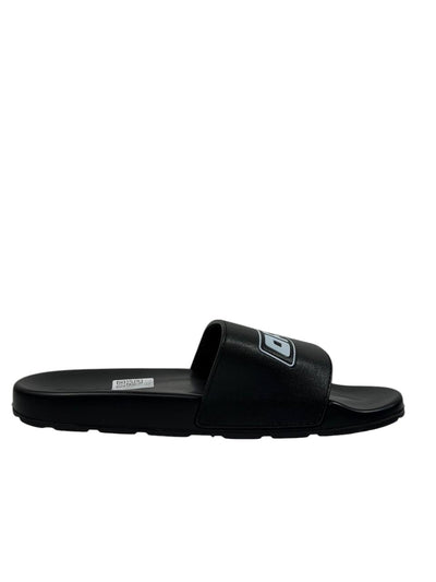 OFF-WHITE Logo Slides – Black Edition ⚫🔥