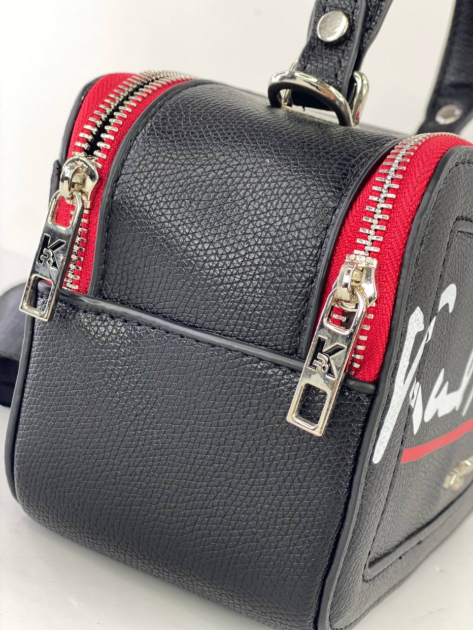 Karl Lagerfeld Box Bag with Signature Detail