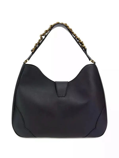 ROBERTO CAVALLI RC Monogram Shoulder Bag 🖤✨ | Statement Luxe Handbag