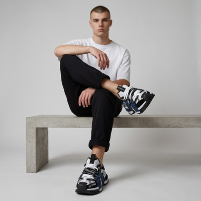 🔥 Dolce & Gabbana DG-S862 Tech Runner Sneakers 👟⚡