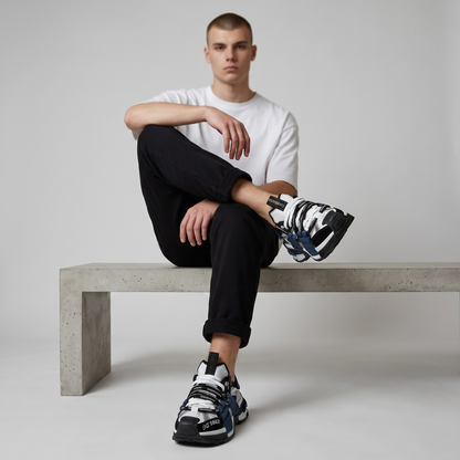 🔥 Dolce & Gabbana DG-S862 Tech Runner Sneakers 👟⚡