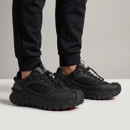 🖤🔥 Moncler Trailgrip GTX Black Performance Sneakers 👟⛰️