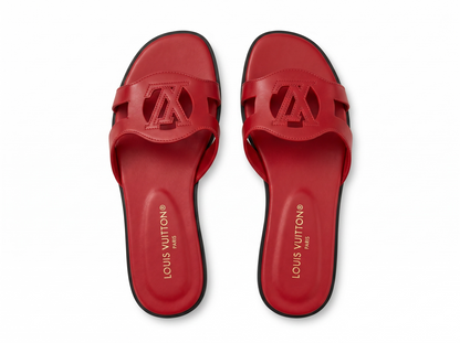 Louis Vuitton LV Cut-Out Flat Sandals ❤️✨