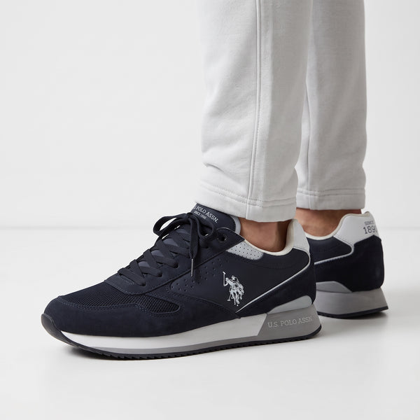 U.S. Polo Assn. Runner – Navy Trainer 👟