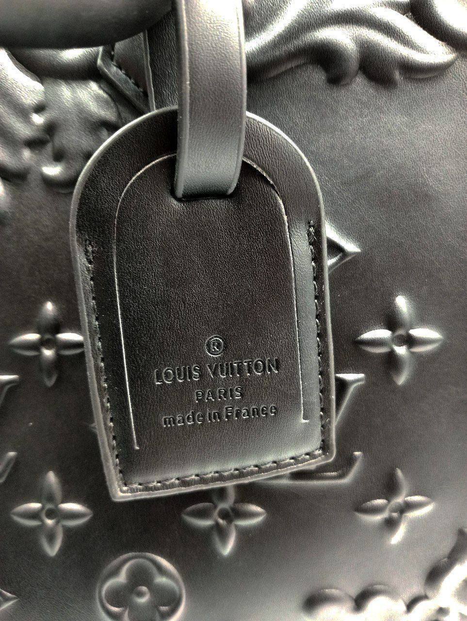 Louis Vuitton Black Embossed Tote bag