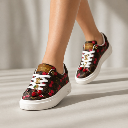 Louis Vuitton Cherry Monogram Platform Sneakers 🍒✨
