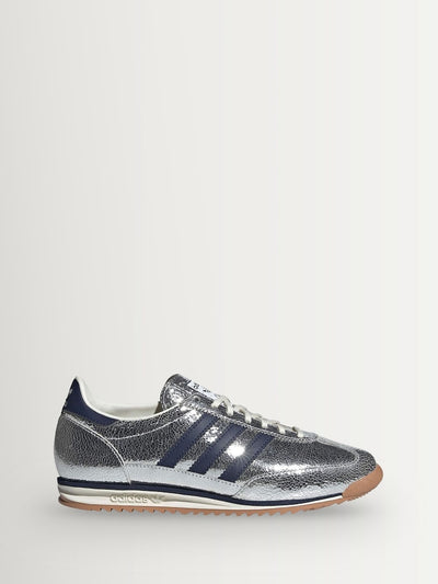 adidas SL 72 Metallic Silver Sneakers 👟✨🩶