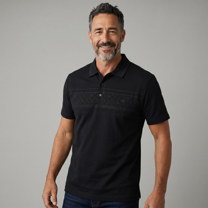 🖤✨ Dior Black Signature Polo Shirt – Luxury Minimalist Collection 👔🔥