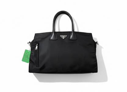PRADA Large Black Tote 🖤 | Minimal Luxury Statement