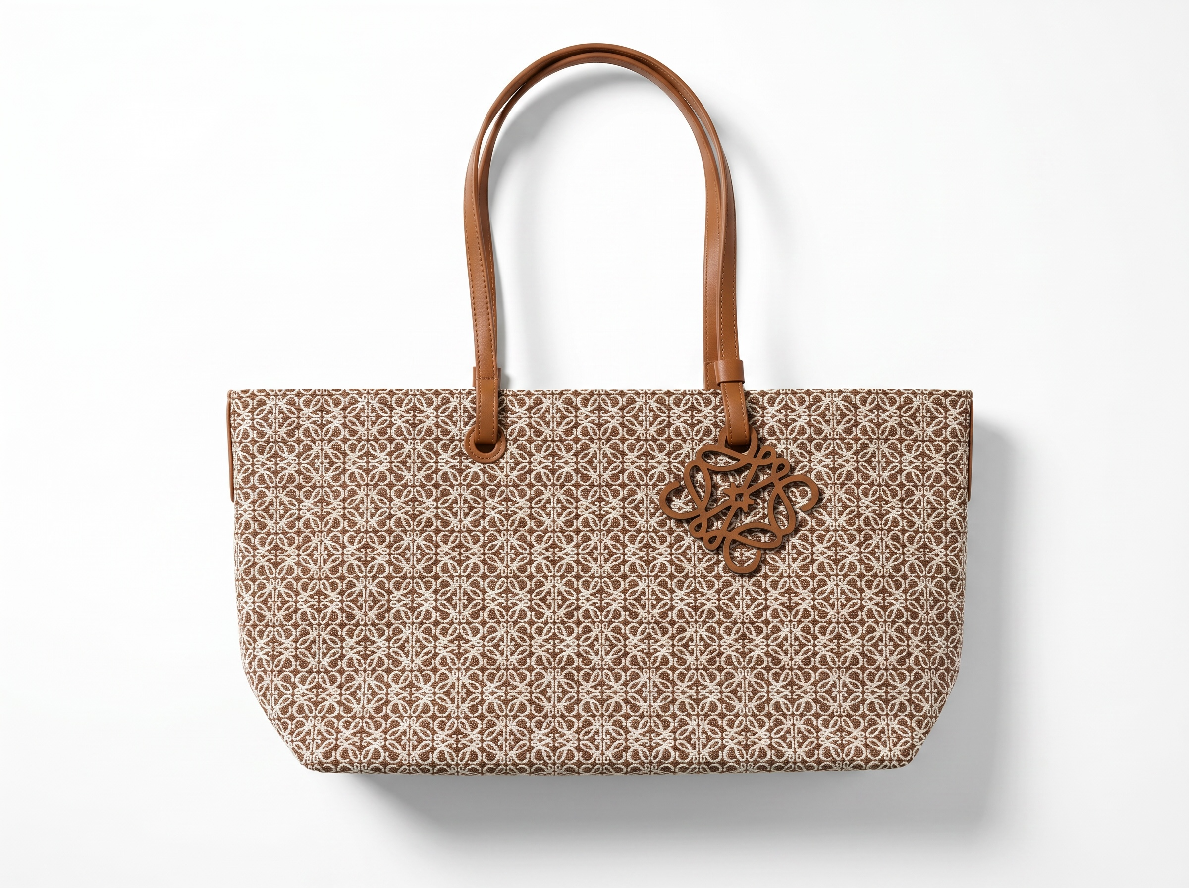 👜 Loewe Anagram Canvas Tote Bag – Luxury Beige Monogram Shopper