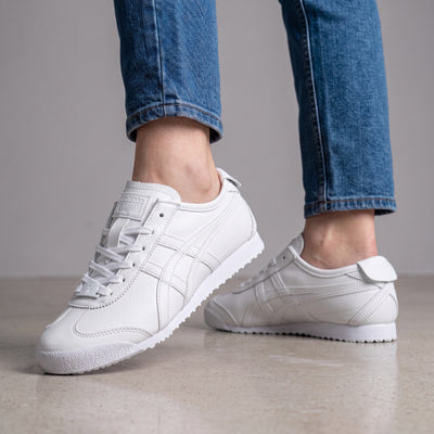 Onitsuka Tiger white leather low-profile trainer shoe