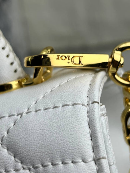 Dior Caro Mini Bag  Cannage Leather with Gold Hardware