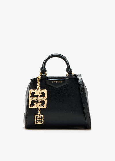 Givenchy Mini Top Handle Bag with Gold Charm 🖤✨🔗