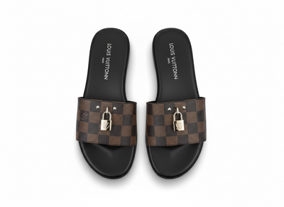 LOUIS VUITTON Damier Slides 🔒🤎 | Iconic Statement Luxury