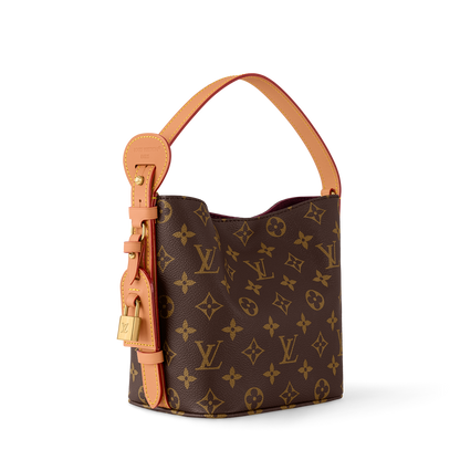 Louis Vuitton Monogram Lock Bucket Bag – Timeless Luxury Tote